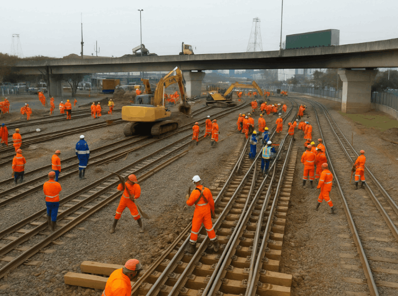Movimentação de materiais e apoio logístico